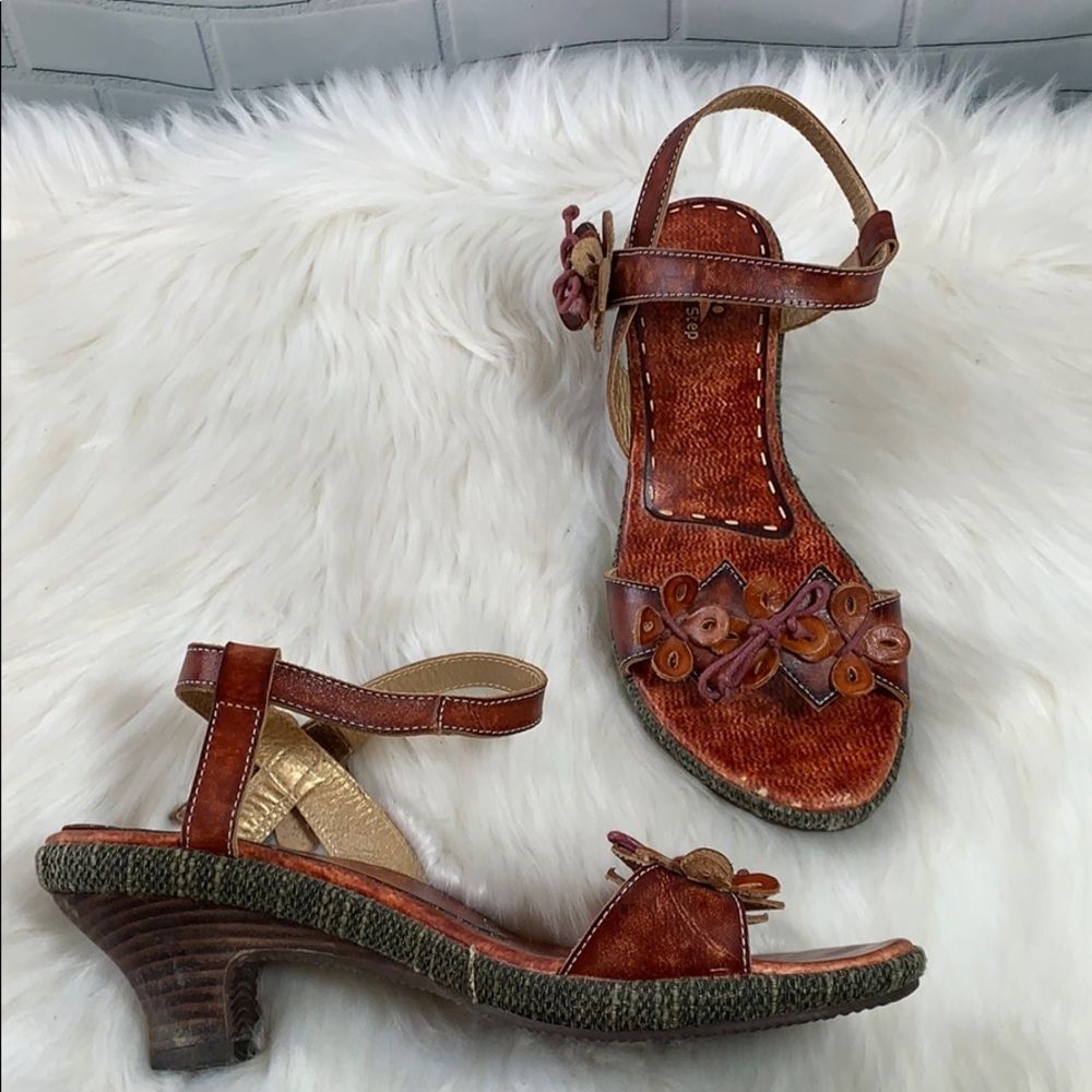 Spring Step Altra Tarragon‎ Leather Sandals Sz 8.5